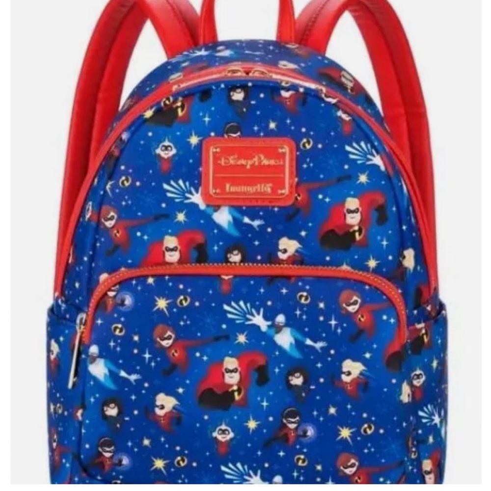 NWT incredibles Disney loungefly backpack
